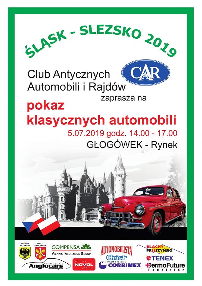 Pokaz zabytkowych pojazdów w Głogówku